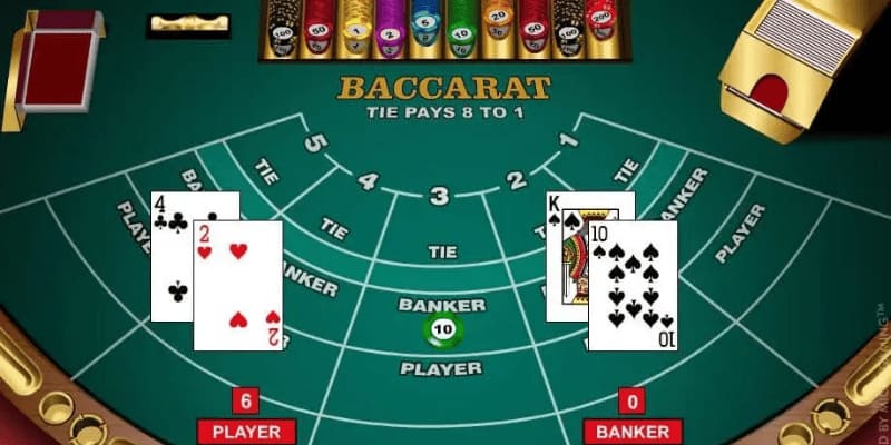 Biến thể của bài Baccarat có nhiều tính năng hấp dẫn